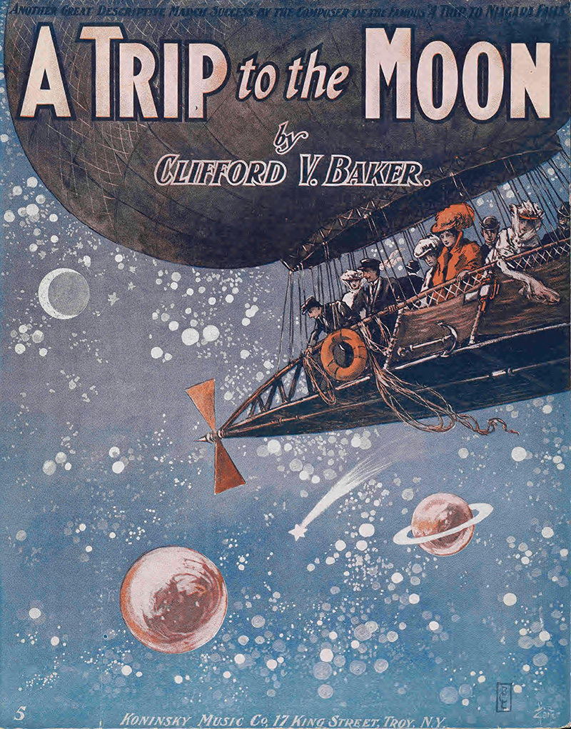 Illustration for article titled 30 Hundred-Year-Old Sheet Music Covers Celebrating the Joy and Thrill of Flight